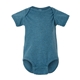 aerial view a bermuda blackout rabbit skins fine jersey infant lap shoulder creeper, image 1 of 3