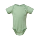 aerial view a sage rabbit skins fine jersey infant lap shoulder creeper, image 1 of 3