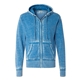 aerial view a royal j. america vintage zen fleece full - zip hooded sweatshirt, image 1 of 3