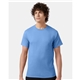 aerial view a light blue champion t - shirt, image 1 of 6