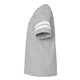 aerial view a vintage heather/ white lat - youth football fine jersey tee, image 3 of 3