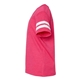 aerial view a vintage hot pink/ white lat - youth football fine jersey tee, image 3 of 3