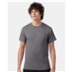 aerial view a stone grey champion t - shirt, image 1 of 5