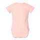 aerial view a blush rabbit skins fine jersey infant lap shoulder creeper, image 2 of 3