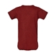 aerial view a cardinal blackout rabbit skins fine jersey infant lap shoulder creeper, image 2 of 3
