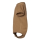 aerial view a coyote brown rabbit skins fine jersey infant lap shoulder creeper, image 3 of 3