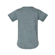 aerial view a ice blackout rabbit skins fine jersey infant lap shoulder creeper, image 2 of 3