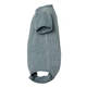 aerial view a ice blackout rabbit skins fine jersey infant lap shoulder creeper, image 3 of 3