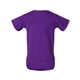 aerial view a pro purple rabbit skins fine jersey infant lap shoulder creeper, image 2 of 3