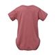 aerial view a rouge rabbit skins fine jersey infant lap shoulder creeper, image 2 of 3
