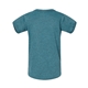 aerial view a surf blackout rabbit skins fine jersey infant lap shoulder creeper, image 2 of 3