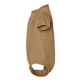 aerial view a vintage coyote brown rabbit skins fine jersey infant lap shoulder creeper, image 3 of 3
