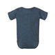 aerial view a vintage denim rabbit skins fine jersey infant lap shoulder creeper, image 2 of 3