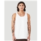 a group of bella + canvas unisex heather cvc tank