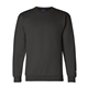 aerial view a black champion(r) double dry eco(r) crewneck sweatshirt, image 1 of 6