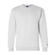 aerial view a white champion(r) double dry eco(r) crewneck sweatshirt, image 1 of 5