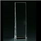Promotional Clearaward Optical Crystal Slope Award - 2x9x2 in