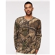 a group of code five - mens realtree(r) camo long sleeve t - shirt