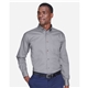 a group of harriton mens tall easy blend(tm) long - sleeve twill shirt with stain - release