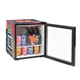 a group of counter top fridge