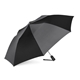 aerial view a black/charcoal shed rain(tm) 44 auto - open compact umbrella, image 1 of 2