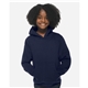 a group of lane seven youth premium pullover hooded sweatshirt