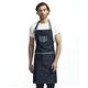 a group of artisan collection by reprime - domain contrast denim bib apron with pockets