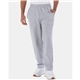 a group of champion adult powerblend(r) open - bottom fleece pant with pockets - all