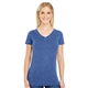 a group of threadfast apparel ladies vintage dye short - sleeve v - neck t - shirt