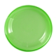 aerial view a translucent green polypropylene 9 child safe sport flyer, image 1 of 2