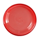 aerial view a translucent red polypropylene 9 child safe sport flyer, image 1 of 2