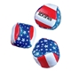 a american flag design american flag hacky sack