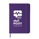 aerial view a purple comfort revello soft bound cover touch bound journal - 5 x 7, image 1 of 2