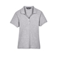 aerial view a grey heather devon jones - womens pima piqu polo, image 1 of 6