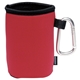 Promotional Collapsible KOOZIE(R) Can Kooler with Carabiner
