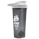 a smoke tumbler & white lid & gray mixing ball endurance shaker tumbler with drink - thru lid and mixing ball