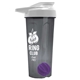 a smoke tumbler & white lid & violet mixing ball endurance shaker tumbler with drink - thru lid and mixing ball