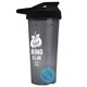 a smoke tumbler & black lid & cyan mixing ball endurance shaker tumbler with drink - thru lid and mixing ball