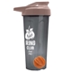 a smoke tumbler & mocha mousse lid & orange mixing ball endurance shaker tumbler with drink - thru lid and mixing ball