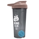 a smoke tumbler & mocha mousse lid & cyan mixing ball endurance shaker tumbler with drink - thru lid and mixing ball