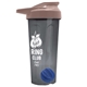 a smoke tumbler & mocha mousse lid & royal blue mixing ball endurance shaker tumbler with drink - thru lid and mixing ball