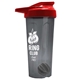 a smoke tumbler & red lid & gray mixing ball endurance shaker tumbler with drink - thru lid and mixing ball