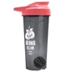 a smoke tumbler & salmon lid & black mixing ball endurance shaker tumbler with drink - thru lid and mixing ball
