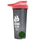 a smoke tumbler & salmon lid & green mixing ball endurance shaker tumbler with drink - thru lid and mixing ball