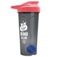a smoke tumbler & salmon lid & royal blue mixing ball endurance shaker tumbler with drink - thru lid and mixing ball