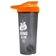 a smoke tumbler & orange lid & gray mixing ball endurance shaker tumbler with drink - thru lid and mixing ball