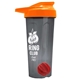 a smoke tumbler & orange lid & red mixing ball endurance shaker tumbler with drink - thru lid and mixing ball
