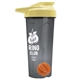 a smoke tumbler & pastel yellow lid & orange mixing ball endurance shaker tumbler with drink - thru lid and mixing ball