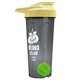 a smoke tumbler & pastel yellow lid & lime green mixing ball endurance shaker tumbler with drink - thru lid and mixing ball