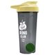 a smoke tumbler & pastel yellow lid & green mixing ball endurance shaker tumbler with drink - thru lid and mixing ball